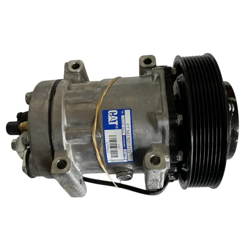 501-1179 Cat 24 Volt Basic Clutch And Refrigerant Compressor 1
