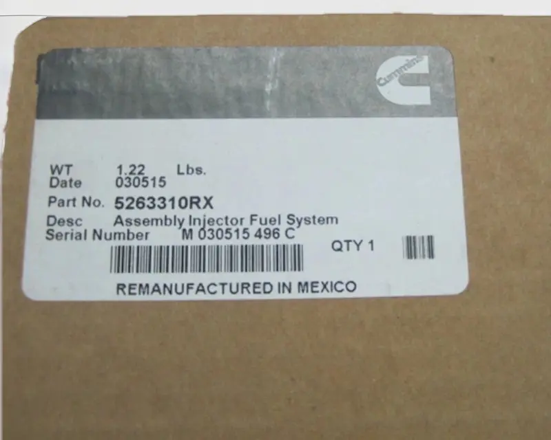 5263310Rx Genuine Cummins Fuel Injector 1