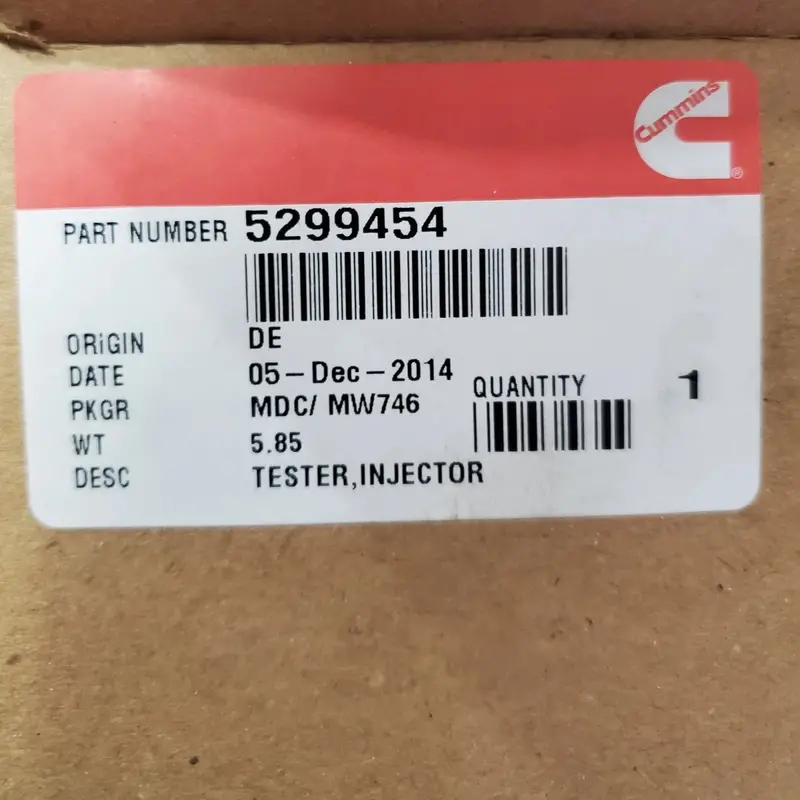 5299454 Genuine Cummins Injector Tester 1