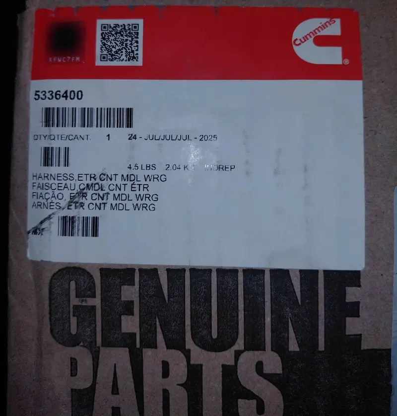 5336400 Cummins Ecm Wiring Harness 2