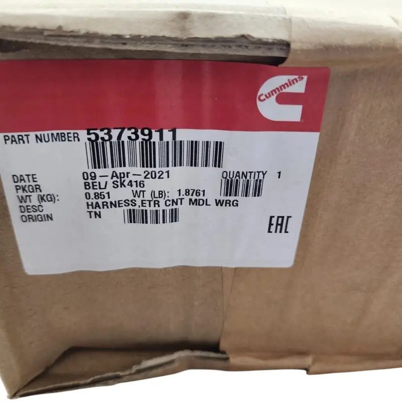 5373911 Genuine Cummins Electronic Control Module Wiring Harness 2
