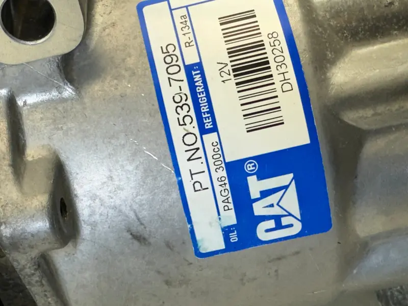 539-7095 Cat Basic Clutch And Refrigerant Compressor 12V 2