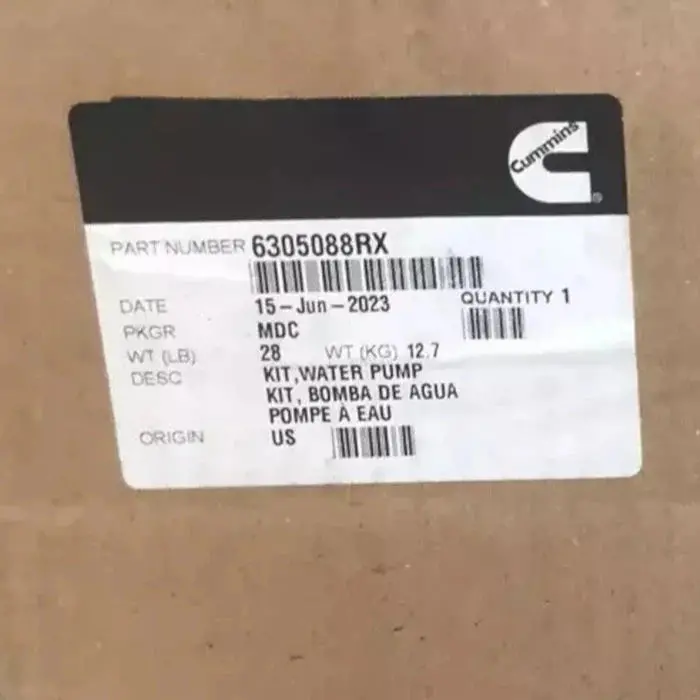 5486582 Genuine Cummins Water Pump Kit 2