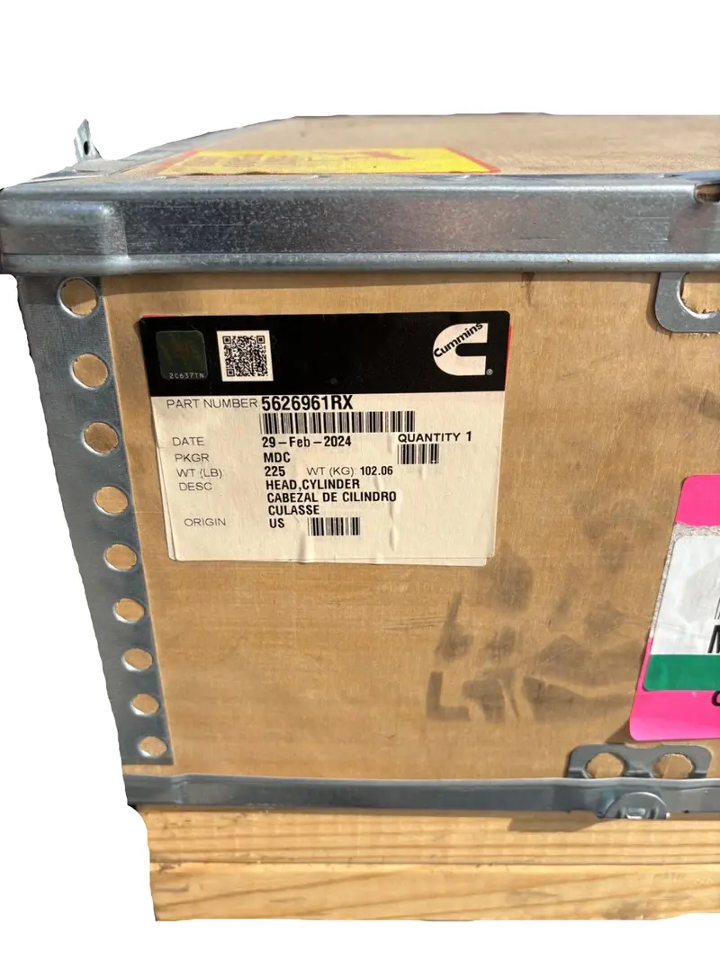 5626961 Genuine Cummins Cylinder Head 1