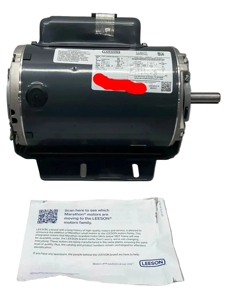 5Kc39rn383hx Genuine Leeson General Purpose Motor 115/208-230V 1