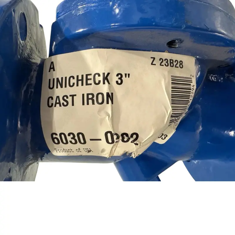 6030-0202 Zoeller Flanged Cast Iron Heavy Duty Check Valve 2