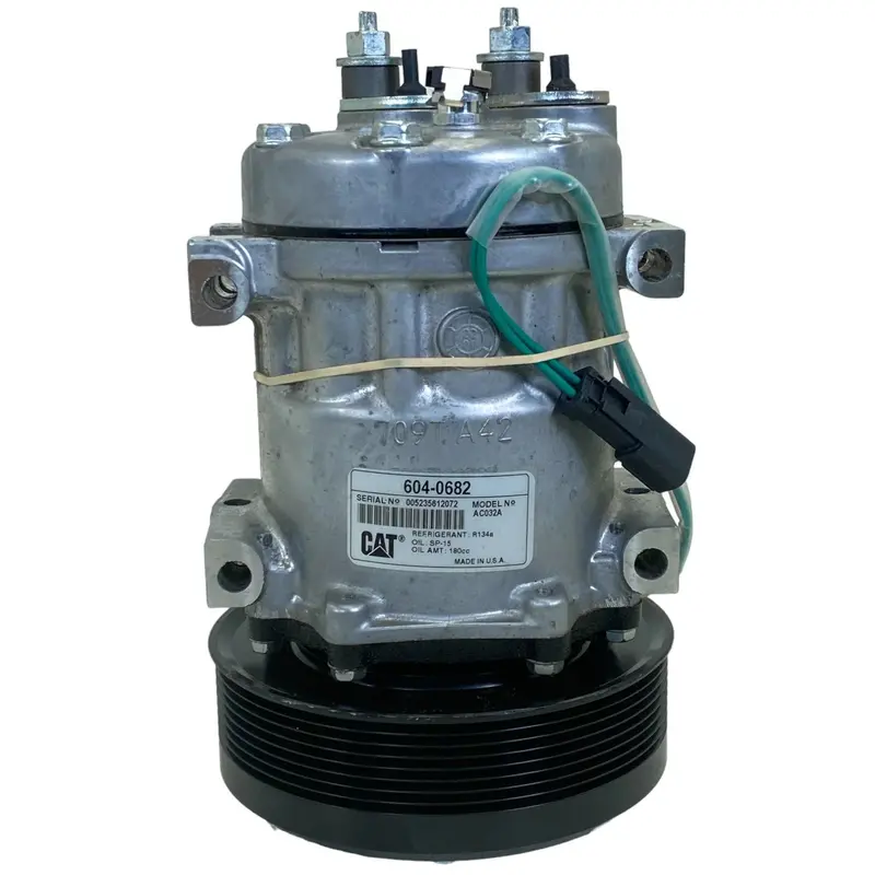 6040682 Genuine Caterpillar A/C Compressor 2