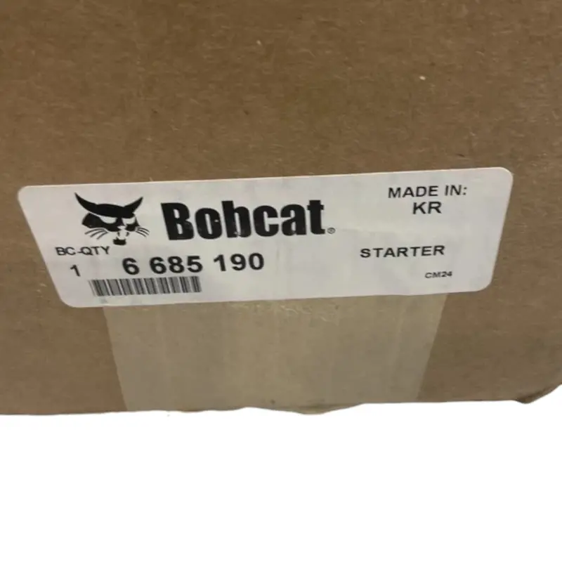 6685190 Genuine Bobcat Starter Motor 12V Gear Teeth 11 2
