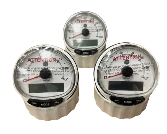 79-8M0185892 Genuine Mercury Tachometer And Speedometer Kit 1