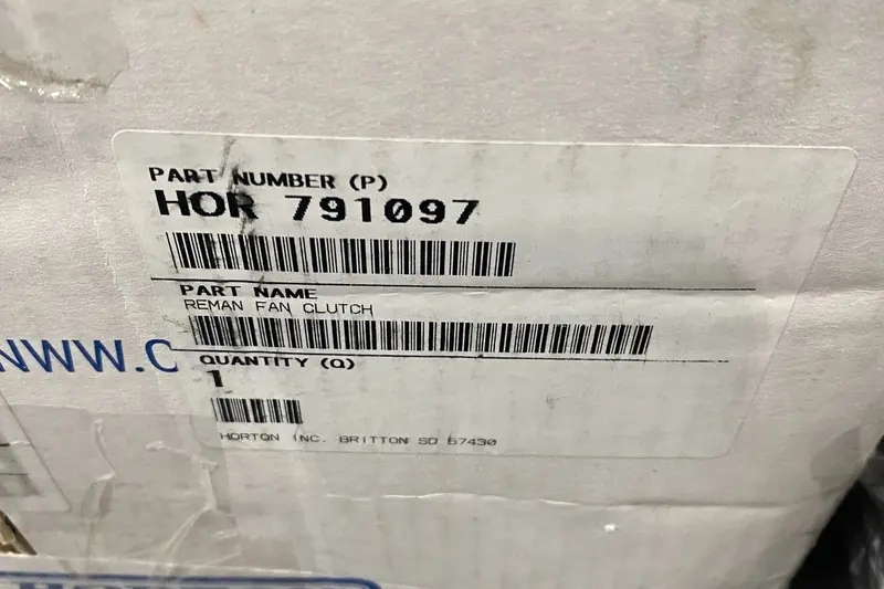 791097 Genuine Horton Fan Clutch 1