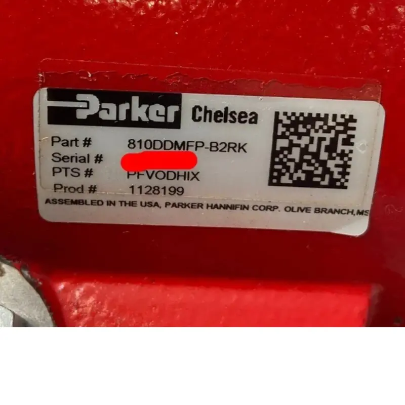 810Ddmfpb2rk Genuine Parker Chelsea Pto Power Take Off 2