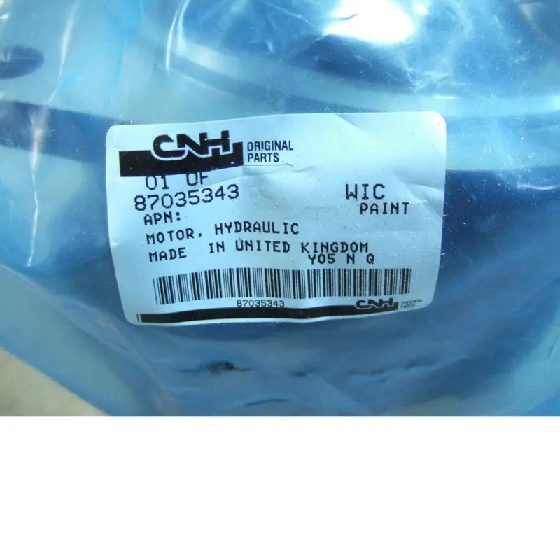 87035343 Genuine Cnh Hydraulic Motor 2