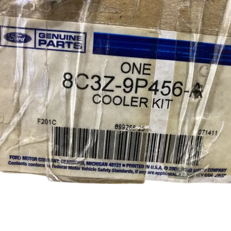 8C3z9p456c Genuine Ford Egr Cooler 2