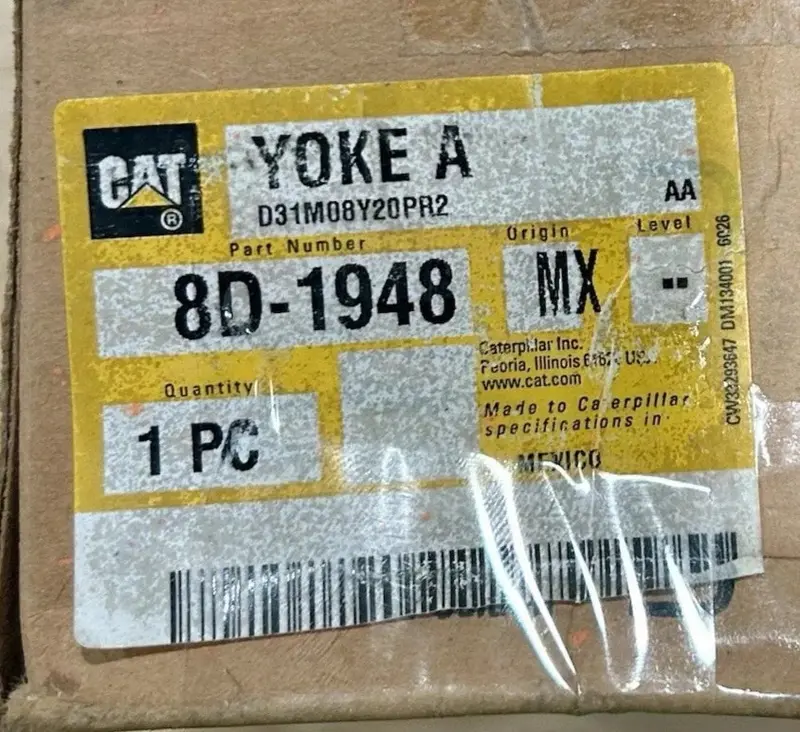 8D-1948 Genuine Cat Pump Drive Yoke 2