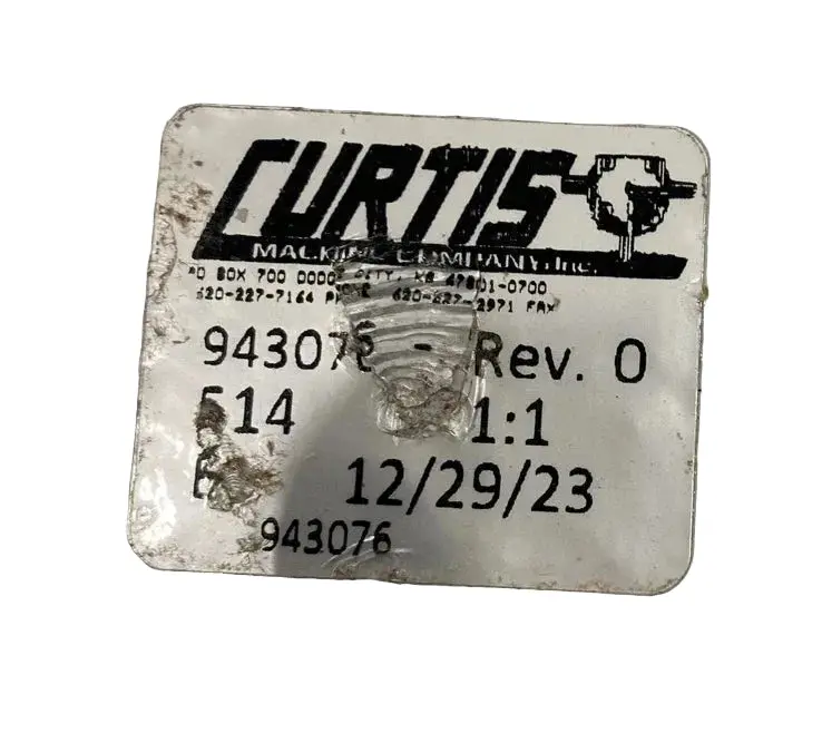 943076 Curtis Gearbox 2