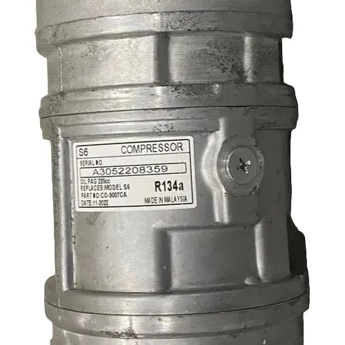 A-500-6000 Agricultural & Industrial A/C Compressor With Clutch 12V 2
