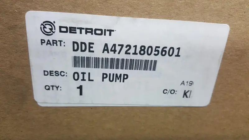 A4721806551 Genuine Detroit Diesel Oil Suction Manifold 2