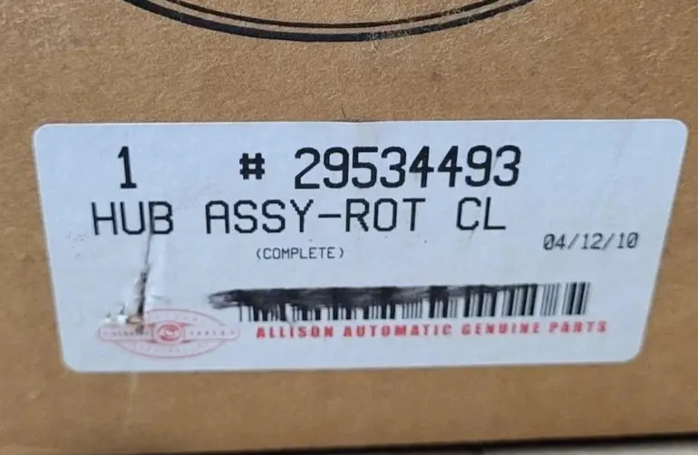 Alv 29534493 Genuine Allison Rotating Clutch Hub 2