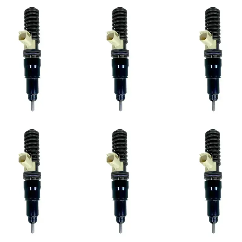 Bebe4f07001 Genuine Mack Injectors Set Of Six 6 For D13 Mp8 1