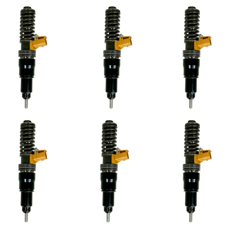 Bebe4l10001 Genuine Volvo Injectors Set Of Six 6 For Volvo D11 Mack Mp7 1