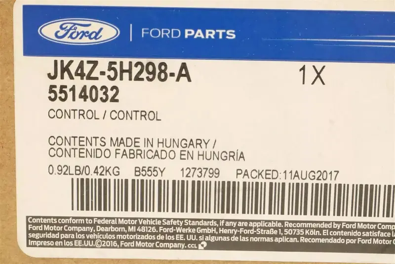 Ck4z-5H298-G Genuine Ford Reductant Dosage Control Module 2