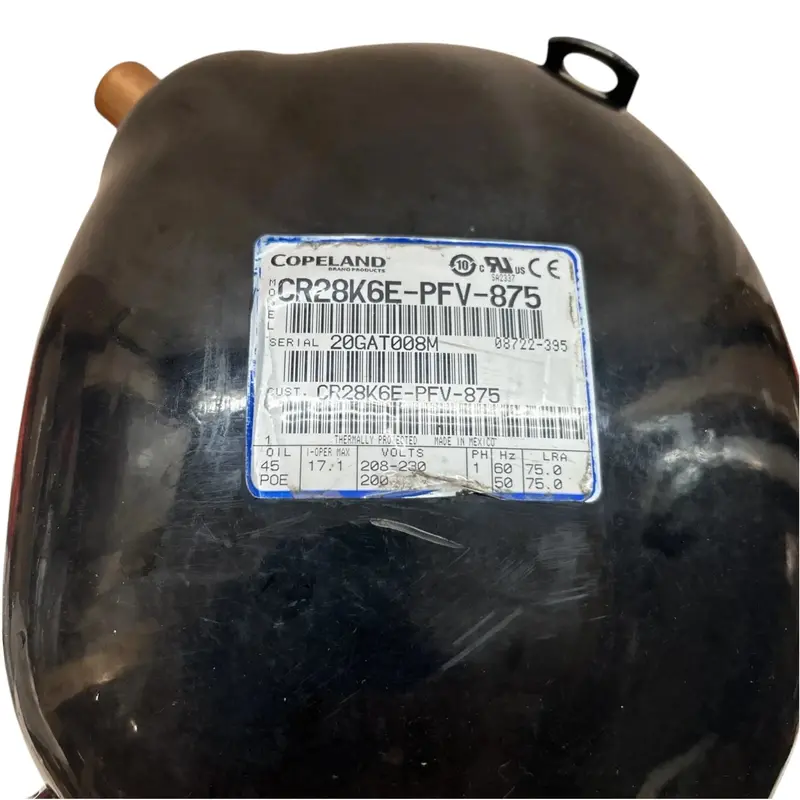 Cr24k6epfv875 Copeland Scroll Compressor 2