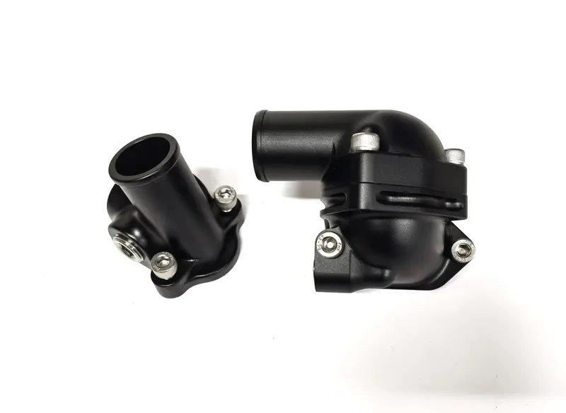 Datsun L-Series Billet Lite Thermostat Housing Set + Water Neck 2