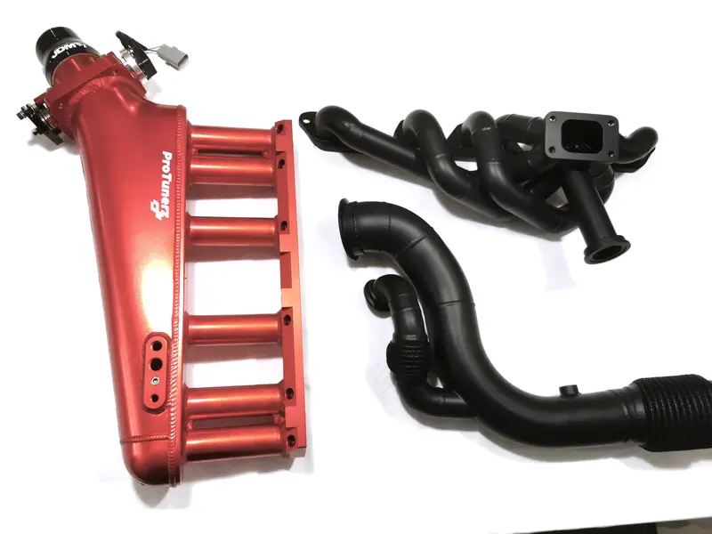 Datsun L-Series Turbo Manifold + Downpipe + Intake Manifold Set 11