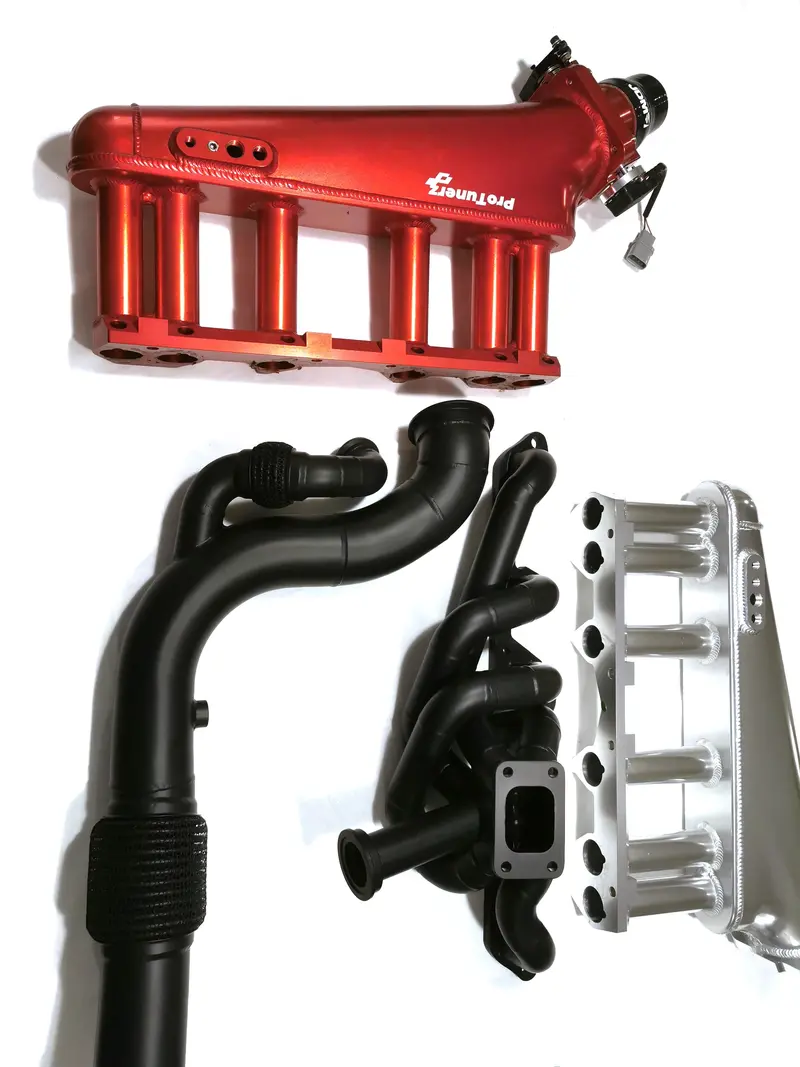Datsun L-Series Turbo Manifold + Downpipe + Intake Manifold Set 13