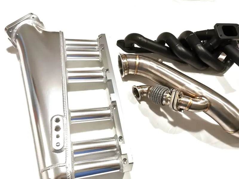 Datsun L-Series Turbo Manifold + Downpipe + Intake Manifold Set 19