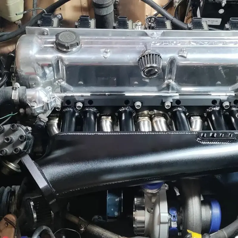 Datsun L-Series Turbo Manifold + Downpipe + Intake Manifold Set 31