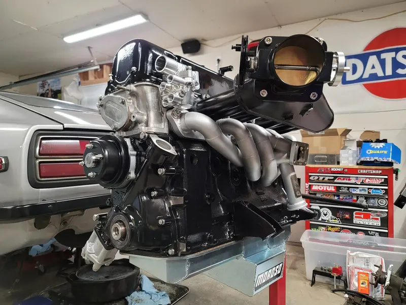 Datsun L-Series Turbo Manifold + Downpipe + Intake Manifold Set 33