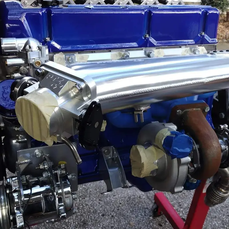 Datsun L-Series Turbo Manifold + Downpipe + Intake Manifold Set 36