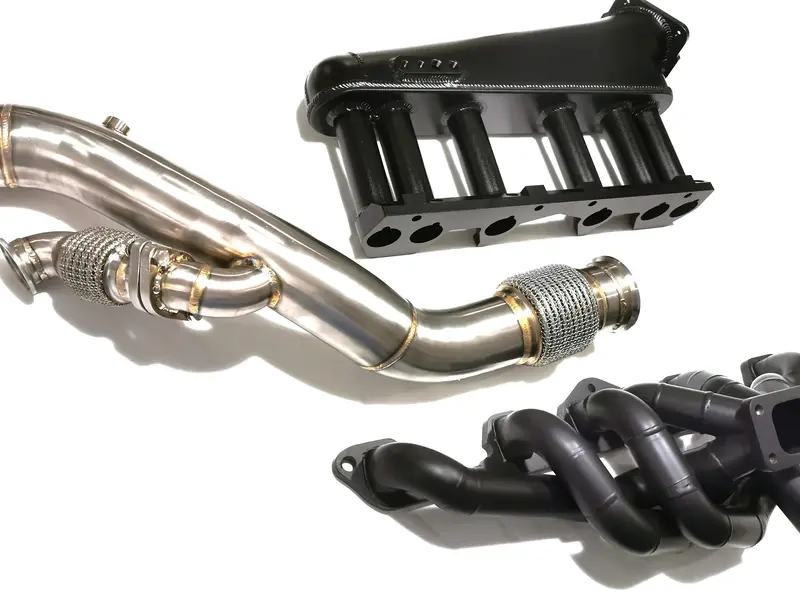 Datsun L-Series Turbo Manifold + Downpipe + Intake Manifold Set 7