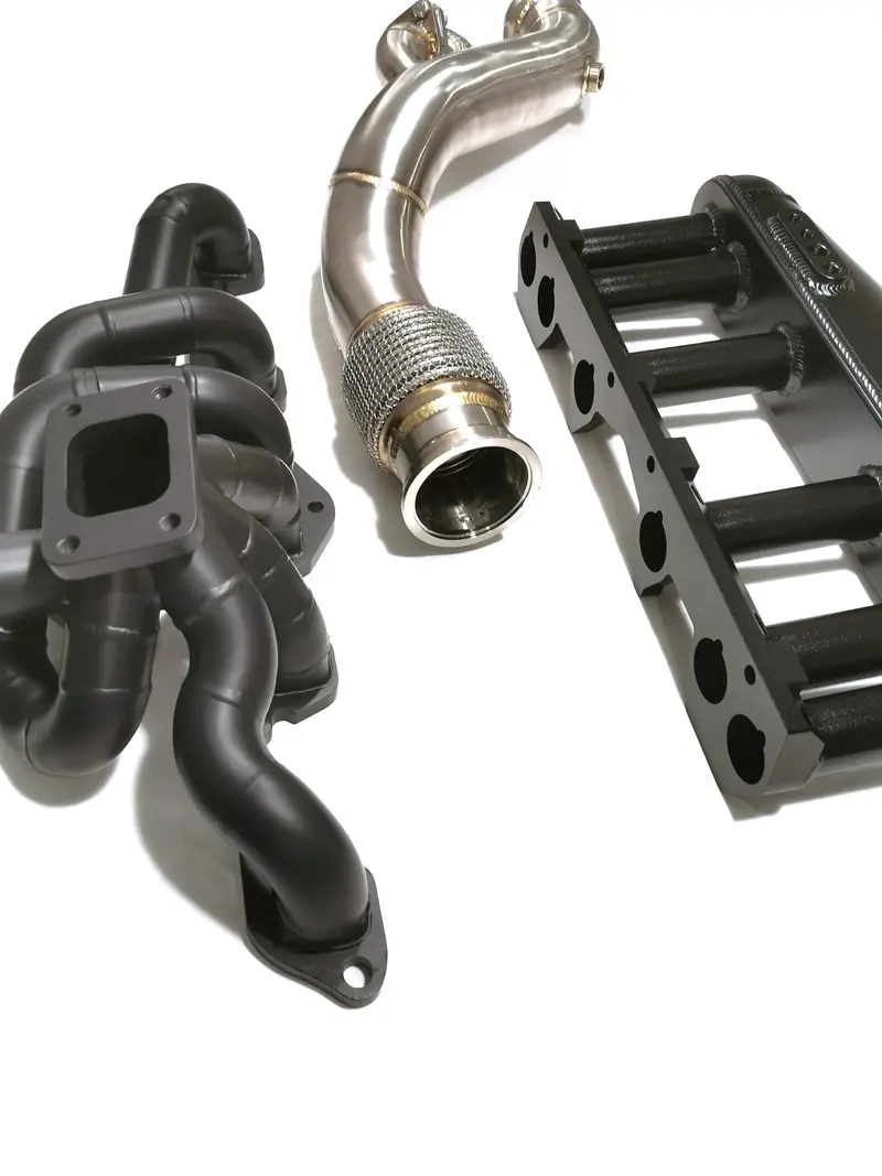 Datsun L-Series Turbo Manifold + Downpipe + Intake Manifold Set 8