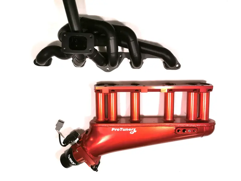 Datsun L-Series Turbo Manifold + Downpipe + Intake Manifold Set 9