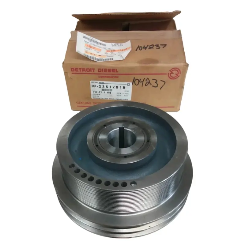 Dde 23512818 Genuine Detroit Diesel Crankshaft Pulley Assembly 1