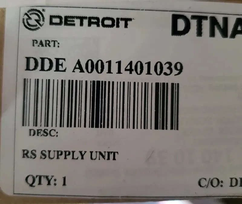 Dde A0011401039 Genuine Detroit Diesel Meter Device Repair Kit 2