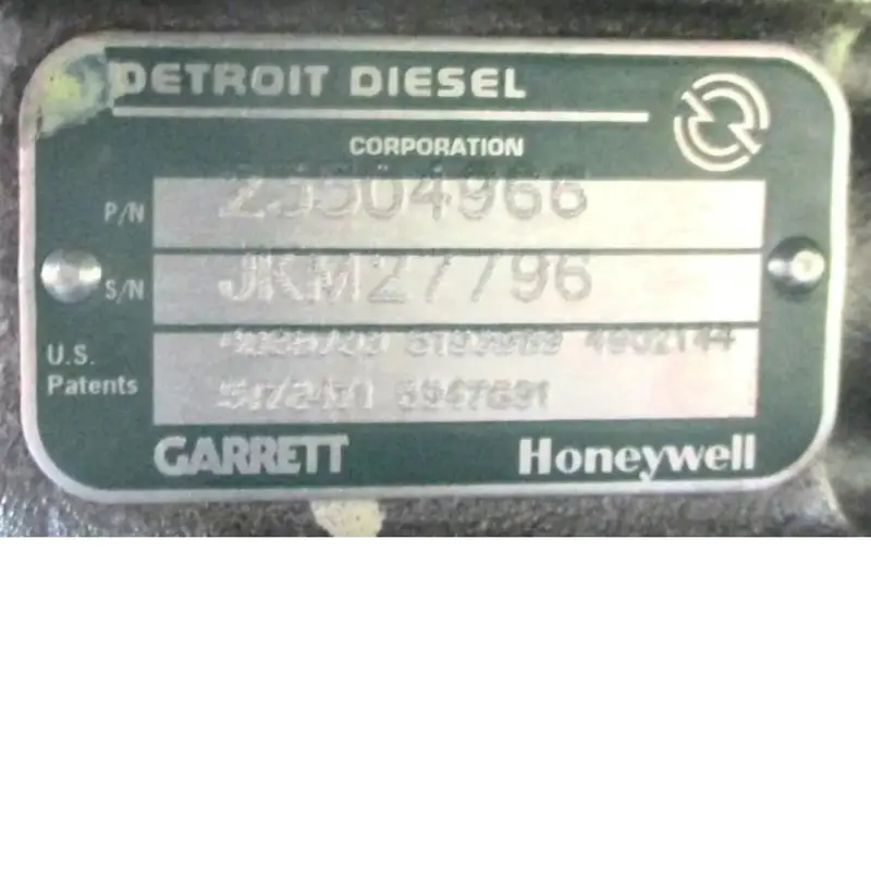 Dde R23504966 Genuine Detroit Diesel Turbocharger 12L 2