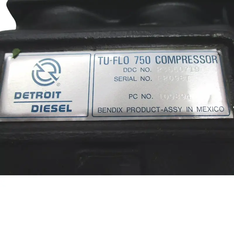Dde R23550719 Genuine Detroit Diesel Air Compressor Tf-750 2