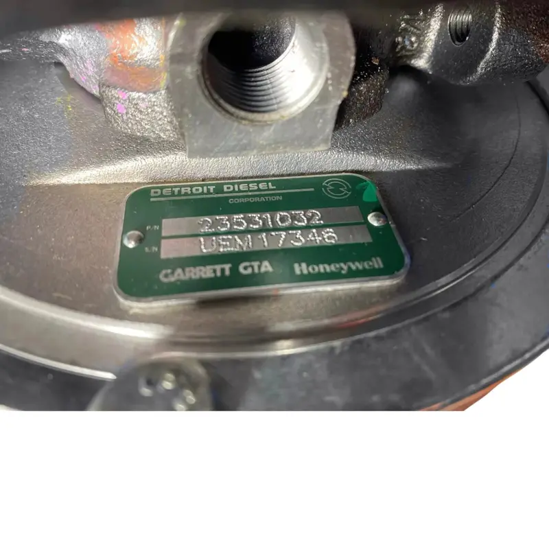 Dde23531032 Genuine Detroit Diesel Turbocharger Assembly 2