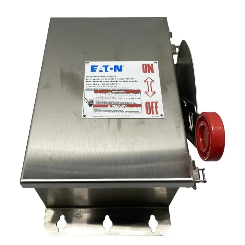 Dh361uwkx Genuine Eaton Heavy Duty Non Fusible Safety Switch 2
