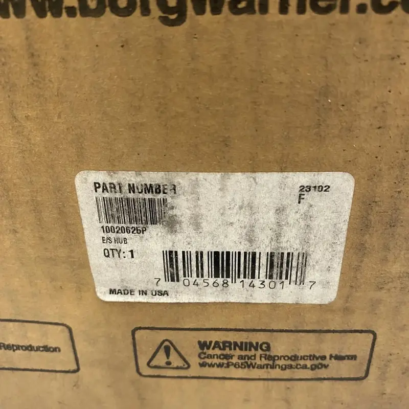 Ee42005046 Genuine Borgwarner Fan Drive Pulley Hub 2