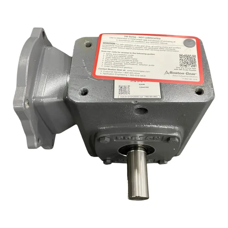 F724-30-B7-J Boston Gear Left Angle Worm Gear Speed Reducer 1
