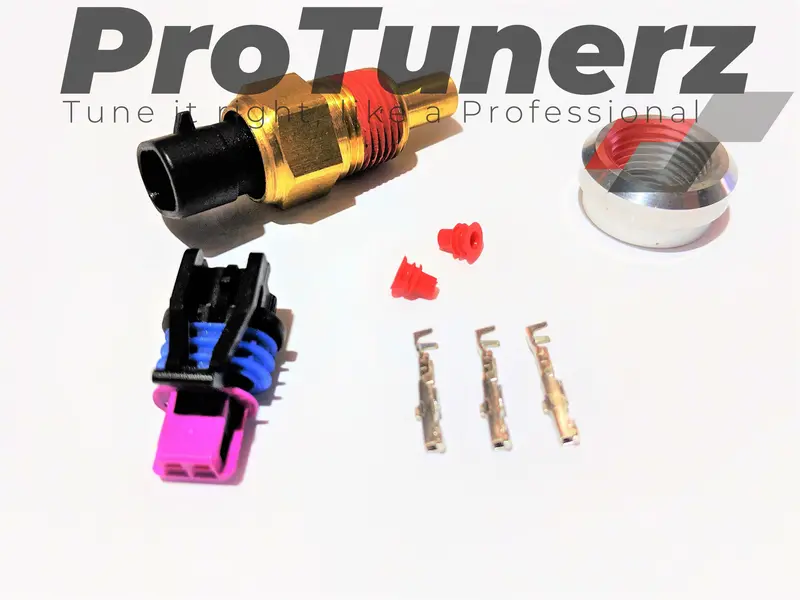 Gm Closed Element Sensor With Connector + Aluminum Bung  3/8 Npt 1