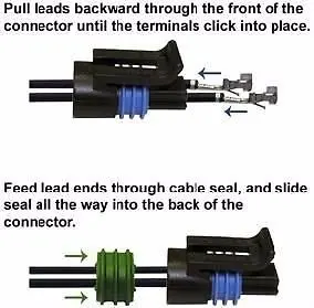 Gm Closed Element Sensor With Connector Metric M12x1.5 2
