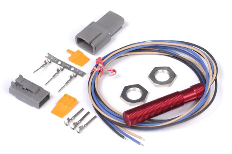 Haltech - "Red" Single Channel Hall Effect Sensor Thread: M12x1.0 1