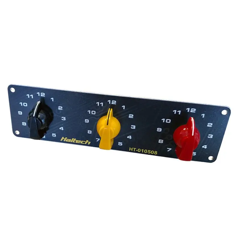 Haltech - Triple Switch Panel Kit 1