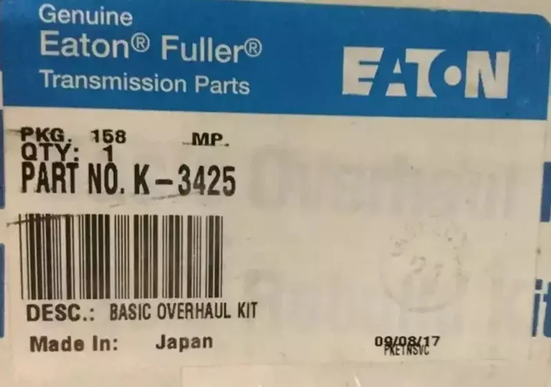 K-3425 Genuine Eaton Basic Overhaul Kit 1