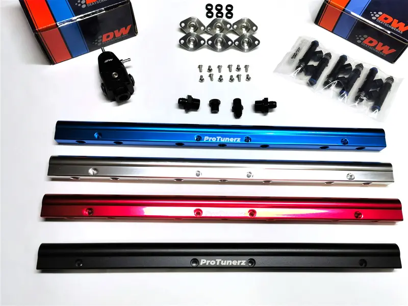 L-Series Fuel Rail Kit W/ Injectors + Fuel Regulator Option 1